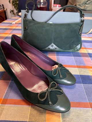 Bolso y zapatos señora 