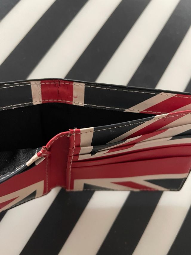 Cartera de piel auntentica