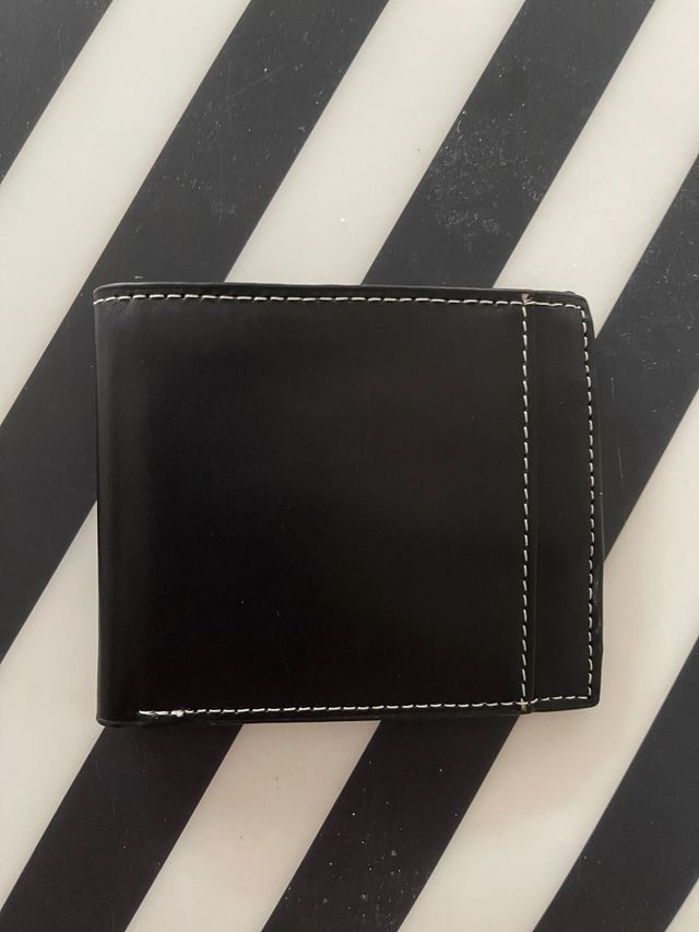 Cartera de piel auntentica