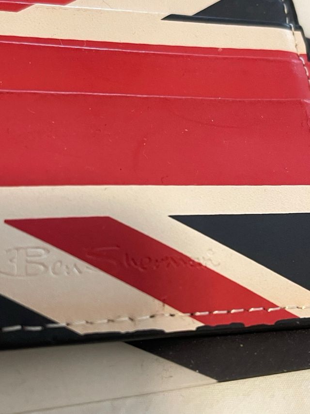 Cartera de piel auntentica