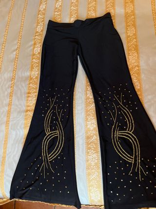 Pantalones baile oriental negros