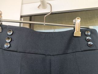 Pantalones acampanados negros
