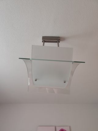Lámpara techo cristal - Moderna