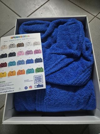 Accappatoio Caleffi XXL blu