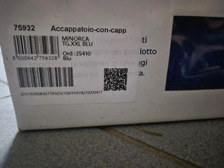Accappatoio Caleffi XXL blu