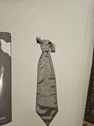 Cravatta Paolo Pecora - Seta Grigio Argento