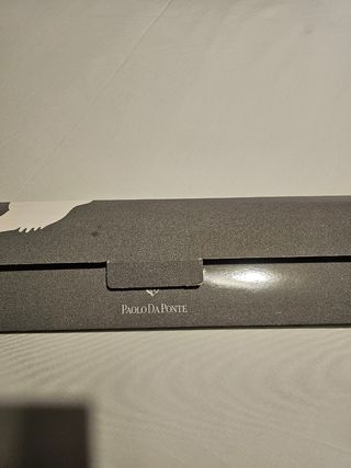 Cravatta Paolo Pecora - Seta Grigio Argento