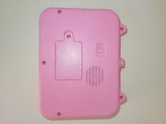 Mesa de exploración infantil rosa