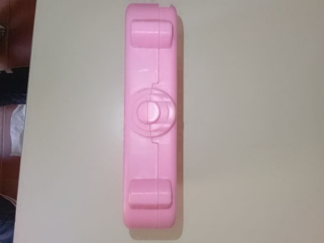 Mesa de exploración infantil rosa