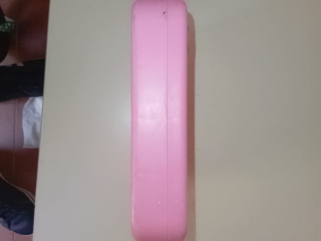 Mesa de exploración infantil rosa