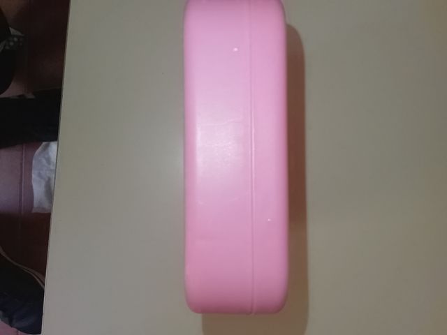 Mesa de exploración infantil rosa