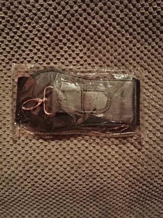 Cinturón negro elástico para mujer