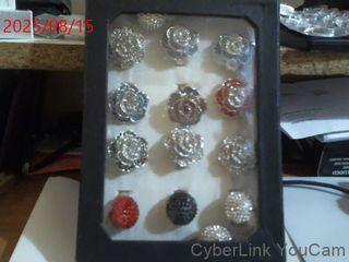 14 Anillos Bisutería Flores