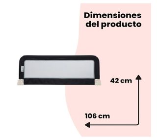 Barandilla cama plegable