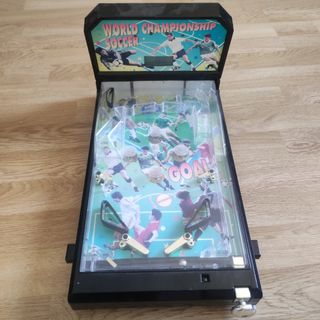 Mini pinball world Championship soccer 
Año 1980.