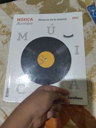 Libro Música ESO - Acordes el ISBN en descripción 