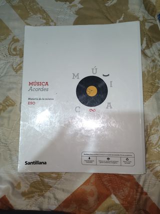 Libro Música ESO - Acordes el ISBN en descripción 