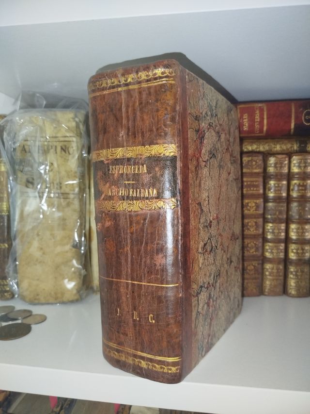 Libro antiguo Espronceda
