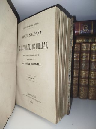 Libro antiguo Espronceda 