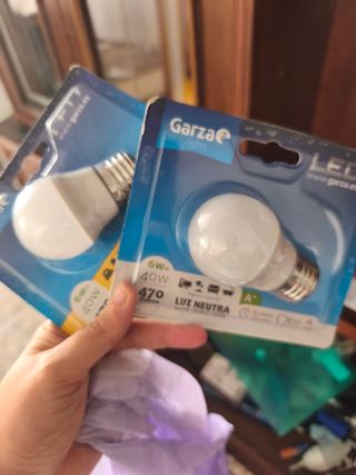 Bombillas LED Garza 470 lúmenes x2