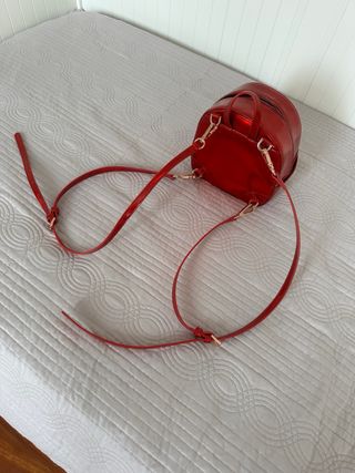Mochila FolliFollie roja mini