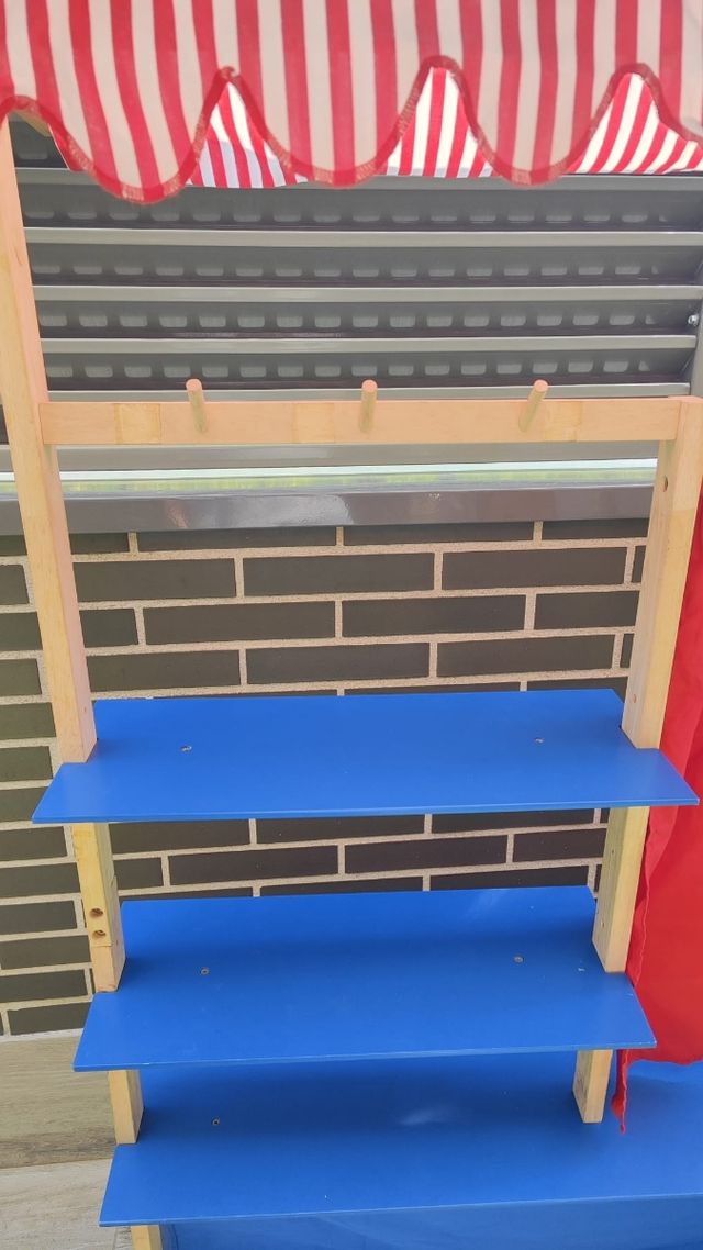 Mercado infantil madera.