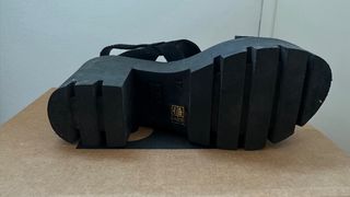 Sandalias Coolway negras plataforma