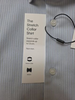 CALVIN KLEIN ORIGINAL, SLIM FIT,STRETCH COLLAR, HO