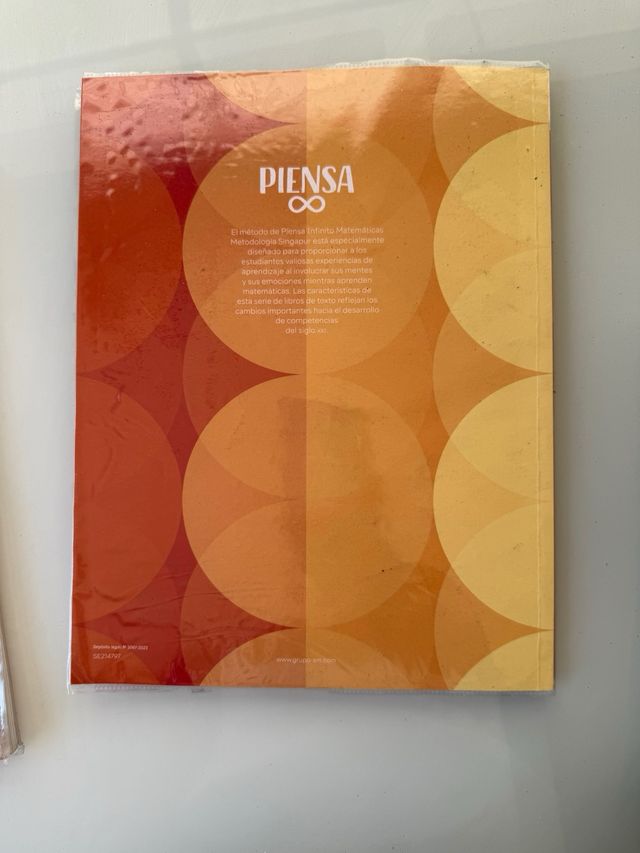 Piensa Infinito. Metodología Singapur. 2 Secund...