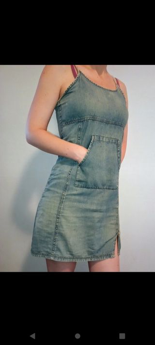 Vestito Salopette in denim 
