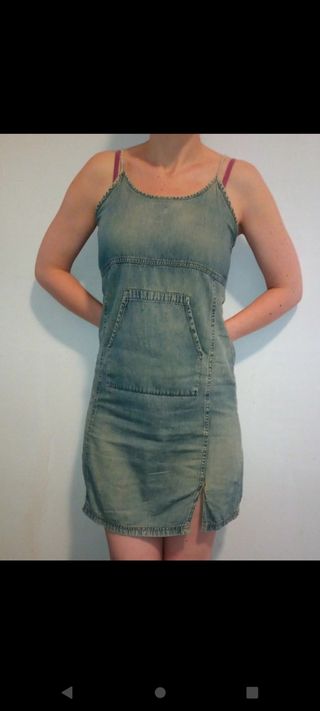 Vestito Salopette in denim 