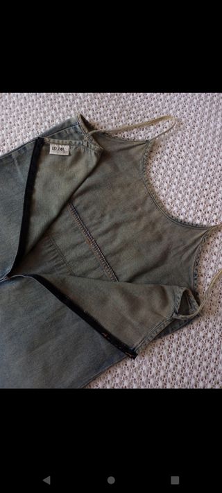 Vestito Salopette in denim 
