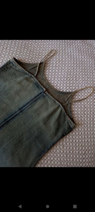 Vestito Salopette in denim 