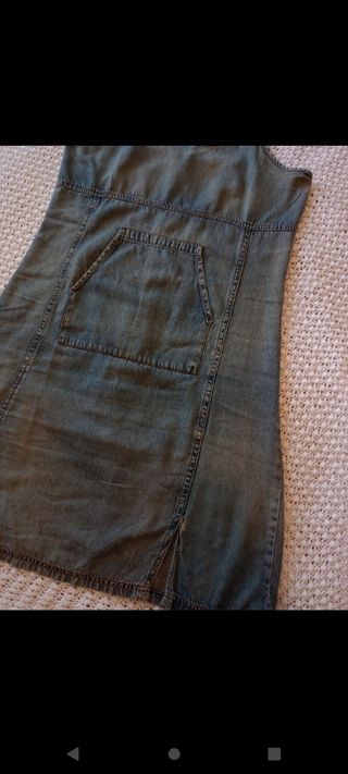 Vestito Salopette in denim 
