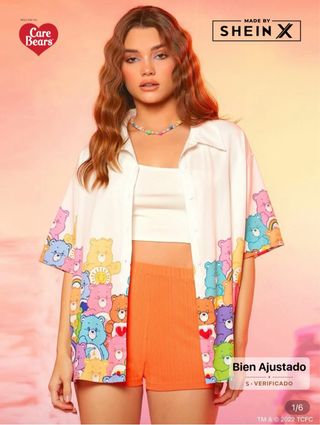 Camisa Osos Amorosos - Multicolor