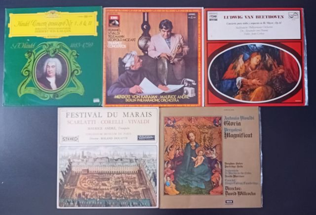 5 LPs Música Clásica