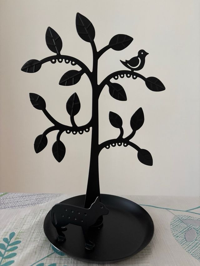 Joyero árbol - Soporte joyas negro