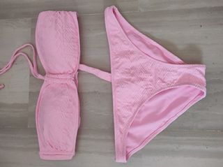 Bikini rosa forrado 