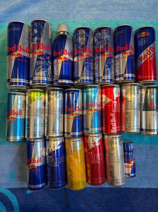 Coleccion Latas Red Bull