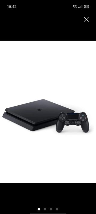 PS4 (PlayStation 4) negra