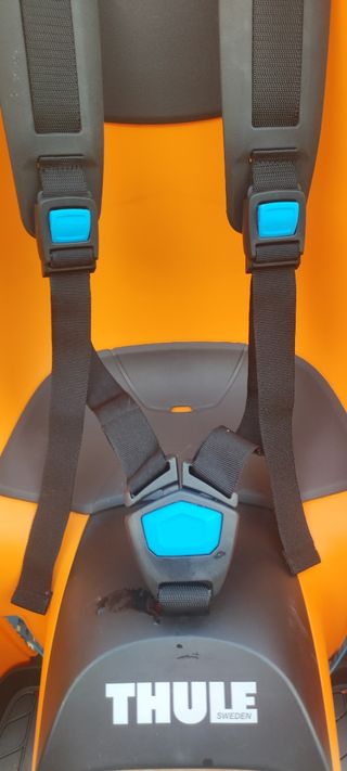 Silla bici niño Thule - Naranja