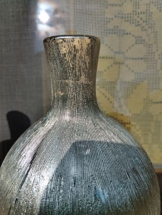 Vasi argento ceramica - 2 pezzi