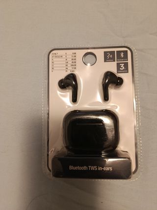 Auriculares inalámbricos Bluetooth TWS,sin abrir