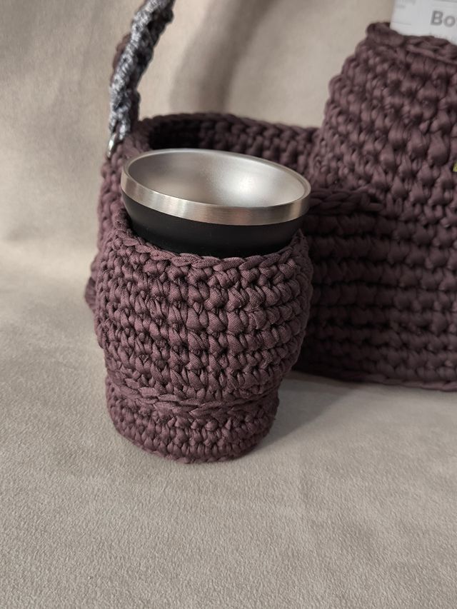 Matero tejido con trapillo.