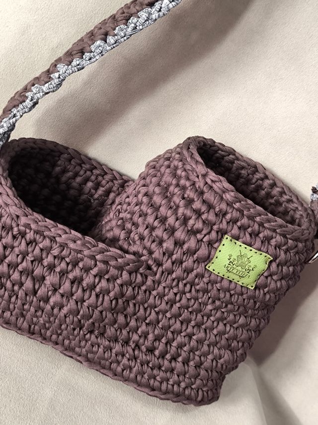 Matero tejido con trapillo.