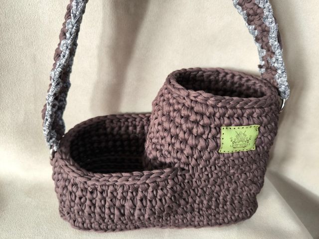 Matero tejido con trapillo.