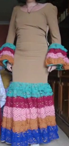 Traje de gitana talla 36  