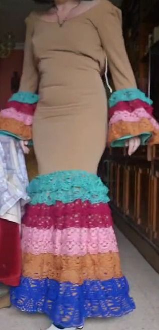Traje de gitana talla 36  