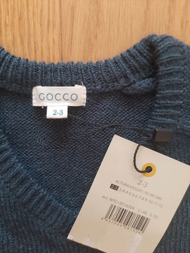 Jersey Gocco niño 2-3 años