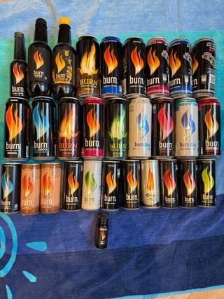 Colección Latas Burn 